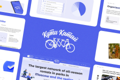 Website of the Kuti Katai rental service