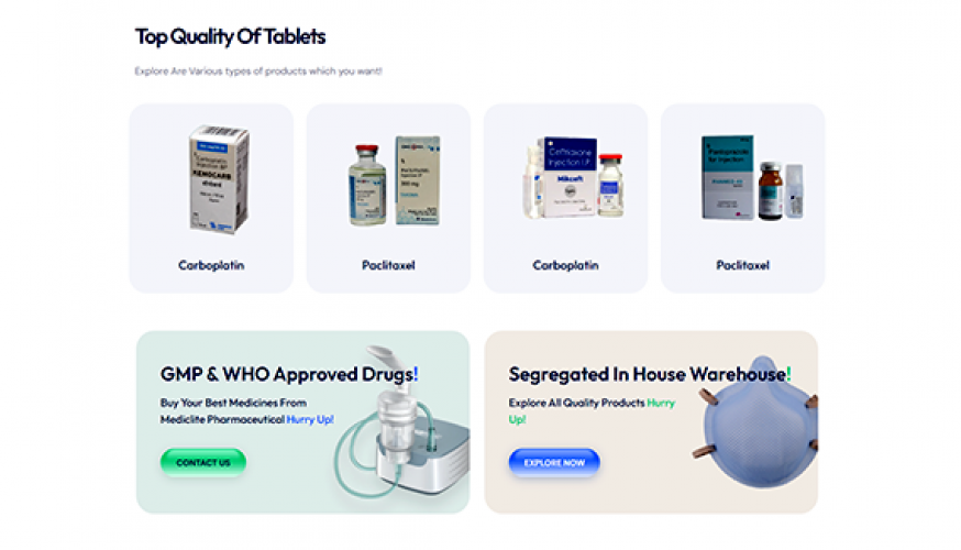 Mediclite Pharmaceuticals screenshot 2