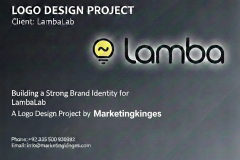 LambaLab Logo Design by Marketingkinges: Modern & Premium Identity
