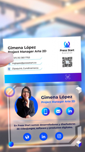 Augmented Reality Business Cards screenshot 3