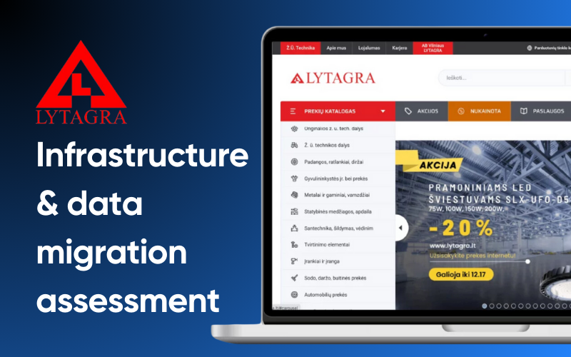 Infrastructure and Data Migration Assessment for Lytagra screenshot 1