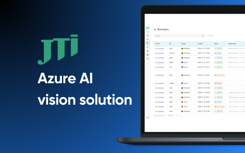 Azure AI vision solution screenshot 1