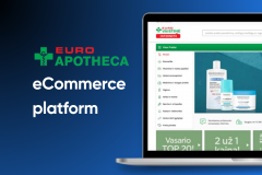 High-Performance eCommerce Platform for Leading Baltic Pharmacy Chain Eurovaistinė