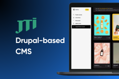 Drupal-based CMS for JTI
