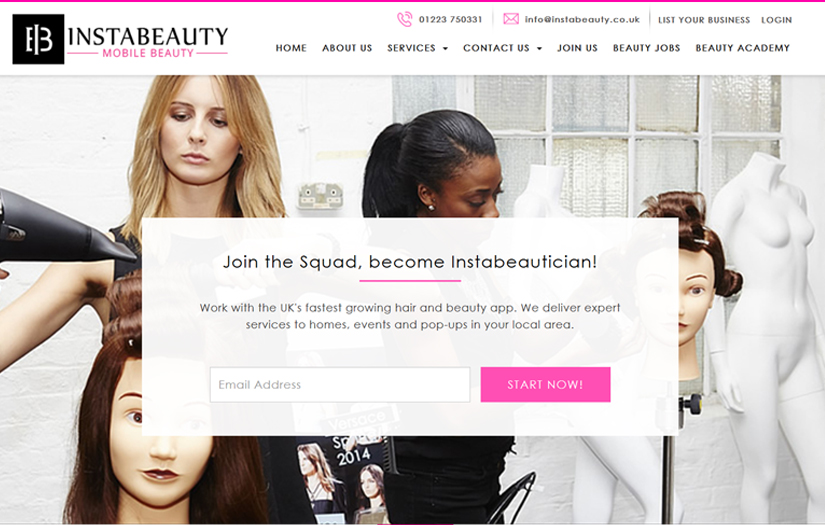 Instabeauty - Mobile Beauty in Cambridge screenshot 2