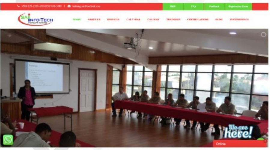 SaiInfotech - E- Learning Application Development screenshot 1