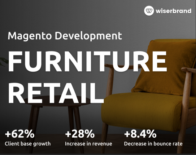 Magento Development for a Global Furniture Retailer screenshot 1