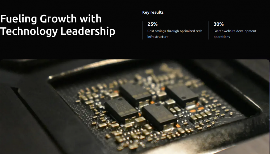 Fueling Growth with Technology Leadership (IT Consulting) screenshot 1