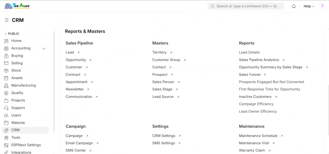 Enterprise Resource Planning screenshot 3