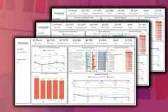 Real Estate Dashboard to Analyse Portfolio Performance