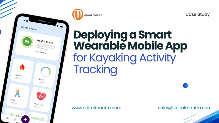 Deploying a Smart Wearable Mobile App for Kayaking Activity Tracking  screenshot 1