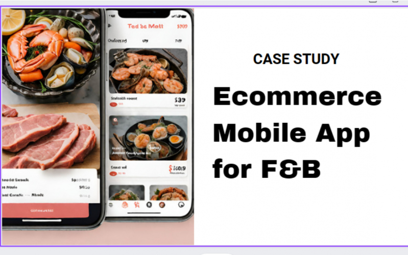 Ecommerce Mobile App for F&B screenshot 1