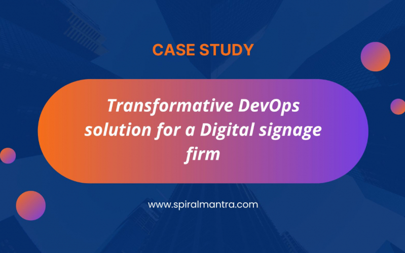 Transformative DevOps Solution for a Digital Signage Firm screenshot 1