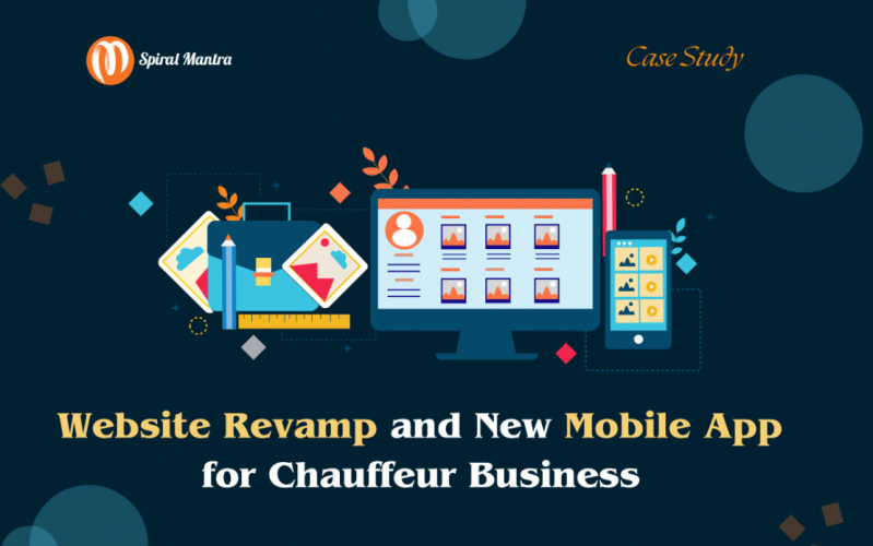 Website revamp and new mobile app for chauffeur business screenshot 1