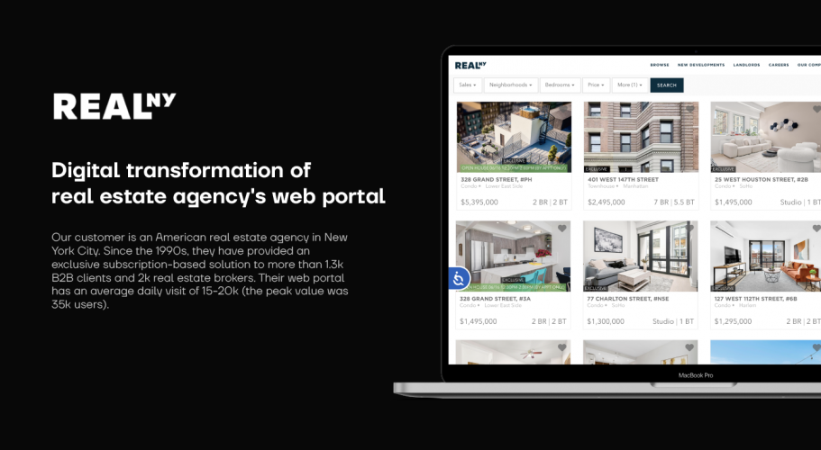 Real NY - NYC Real Estate Agency screenshot 1