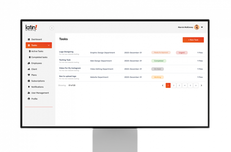 Latin Task Management screenshot 2