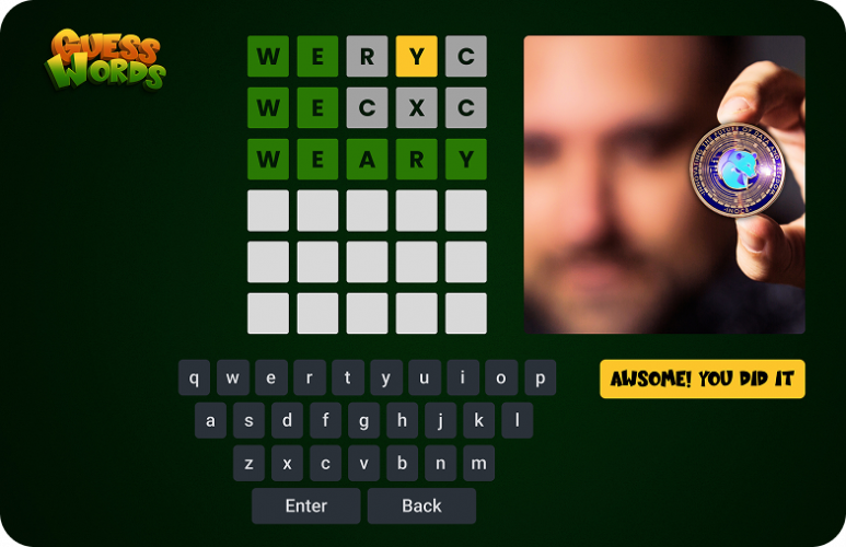 Guess Word screenshot 1