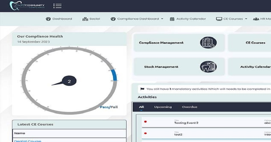 Dental Community Compliance screenshot 1