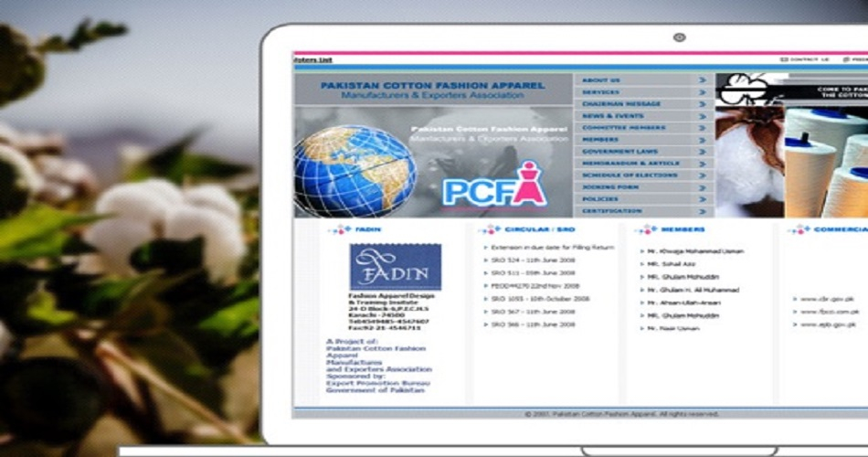 Pakistan Cotton Fashion Apparel screenshot 1