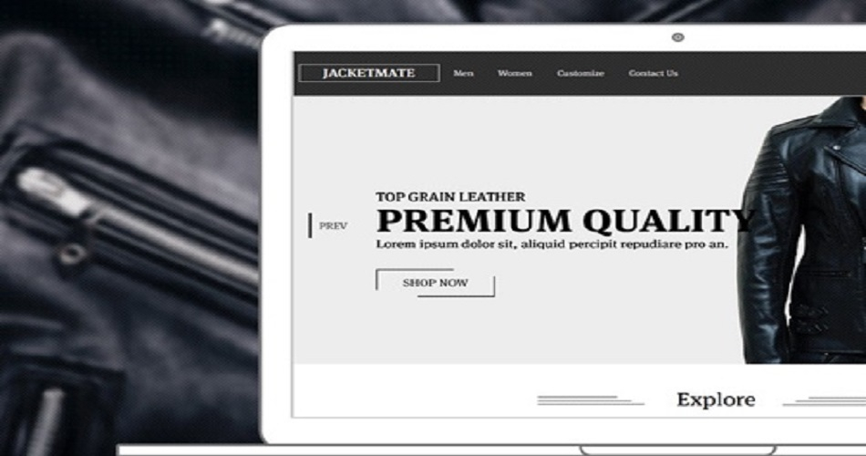 Leather Online Shop-Jacket mate screenshot 1