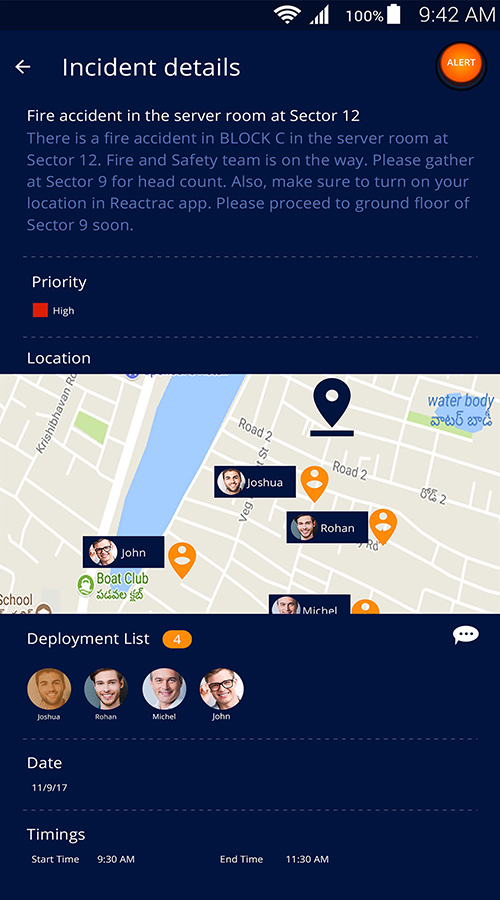 Reactrac screenshot 3