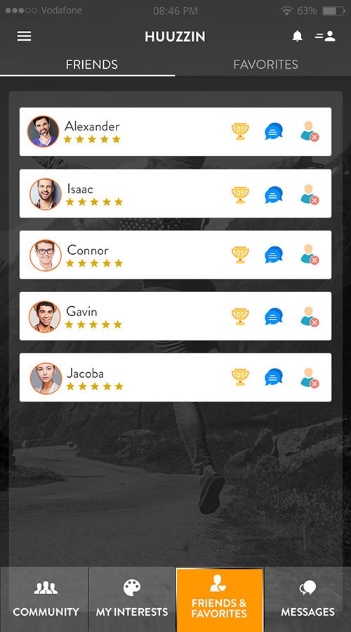 Huuzzin - Social App screenshot 4
