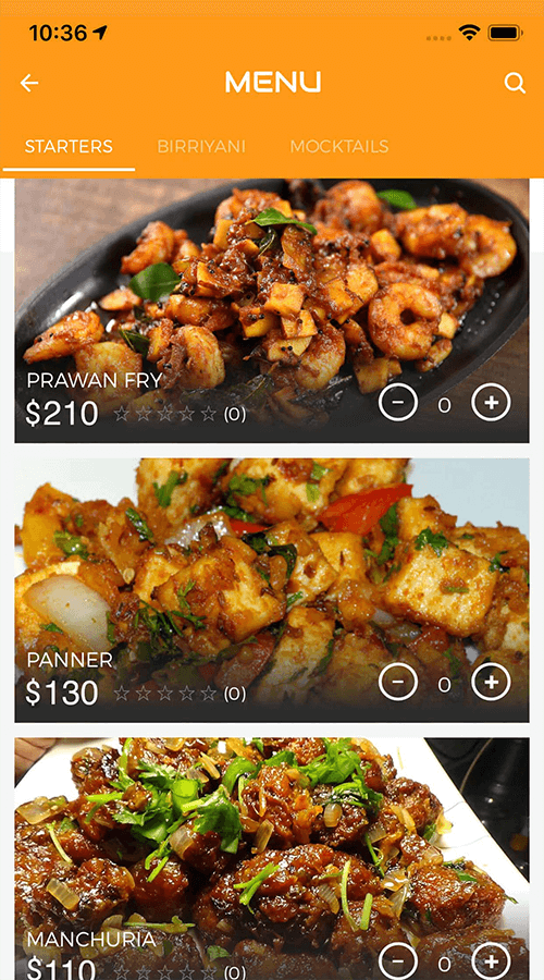 Birryani screenshot 4