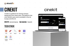 Cinekit: Peer-to-Peer Camera Gear Rental
