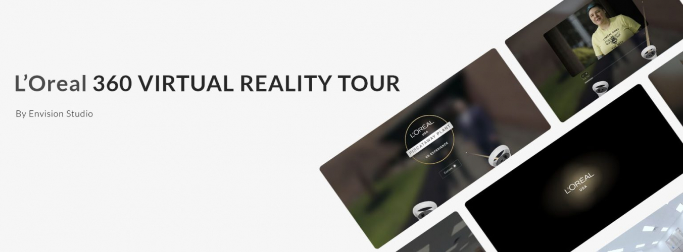 LOreal 360 Virtual reality Tour screenshot 1