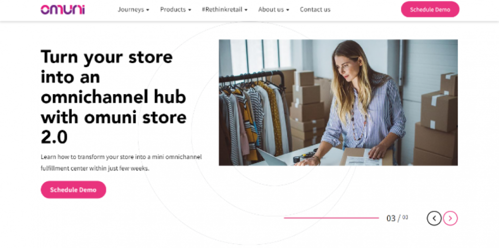 Omuni.com screenshot 2