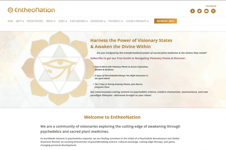 EntheoNation screenshot 1