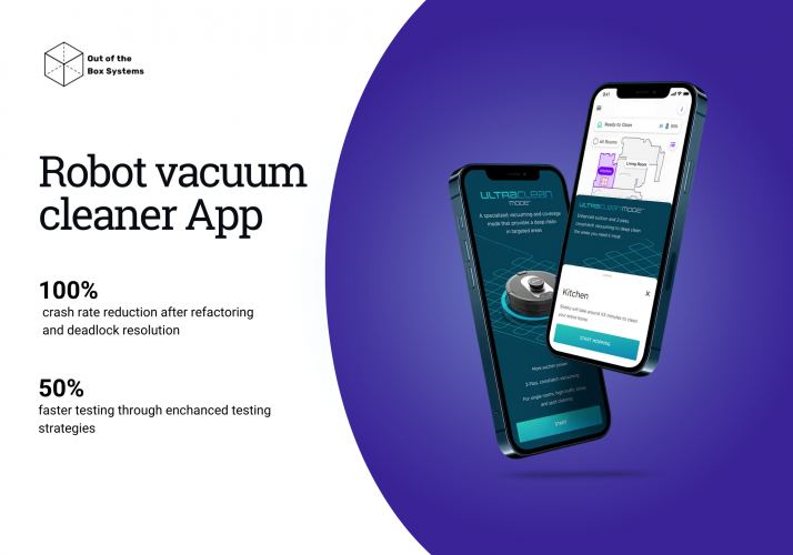 Robot vacuum cleaner app screenshot 2