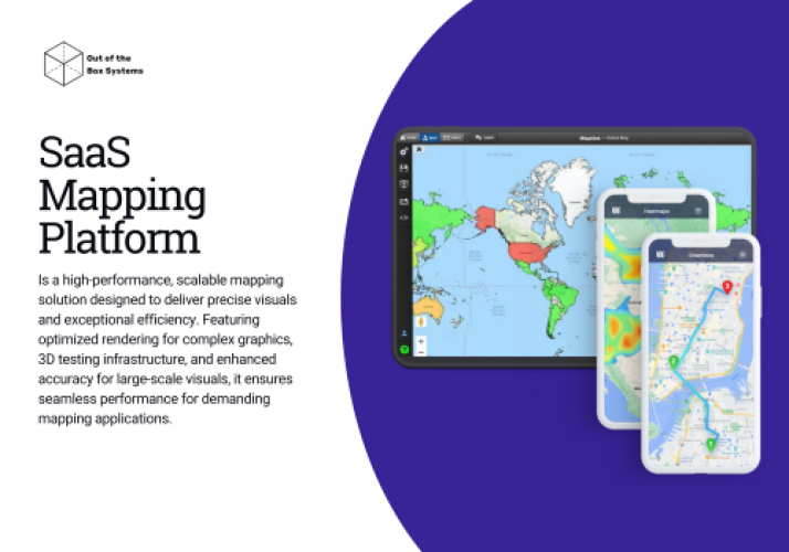 SaaS Mapping Platform screenshot 1