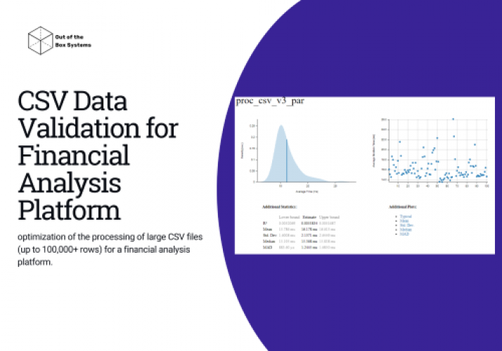 CSV Data Validation for Financial Analysis Platform screenshot 1