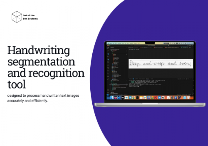 Handwriting Segmentation and Recognition Tool screenshot 1