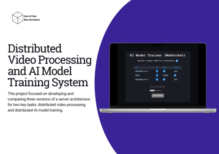 Distributed Video Processing and AI Model Training System screenshot 1