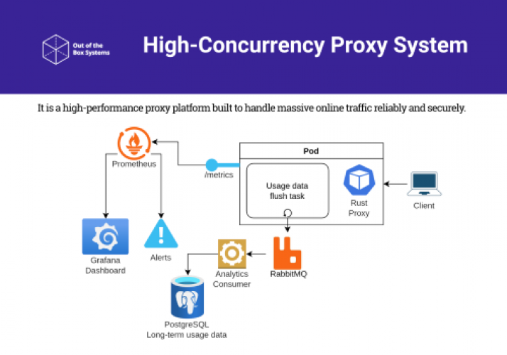 High-Concurrency Proxy System screenshot 1