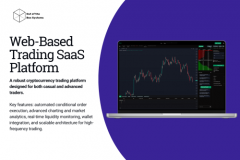 Web-Based Trading SaaS Platform