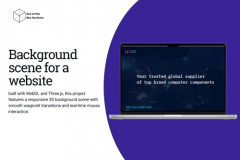 Background scene for a website