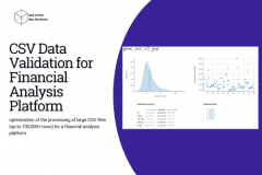 CSV Data Validation for Financial Analysis Platform