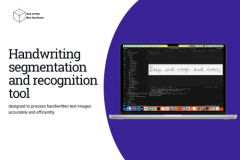 Handwriting Segmentation and Recognition Tool