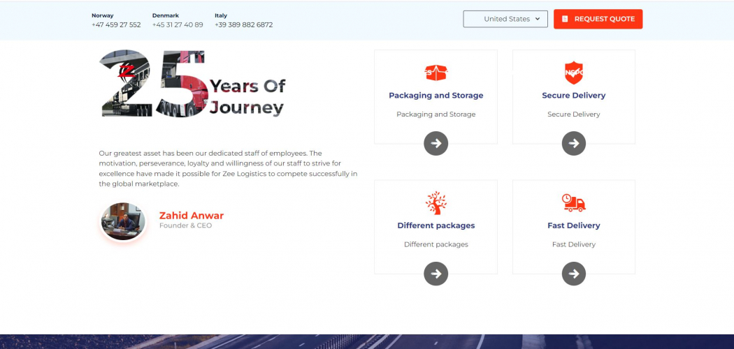 Digital Marketing for Logistics Business. screenshot 1