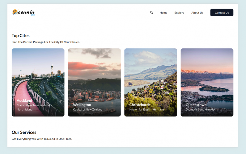 Oceania DMC - Leading New Zealand Travel DMC screenshot 3