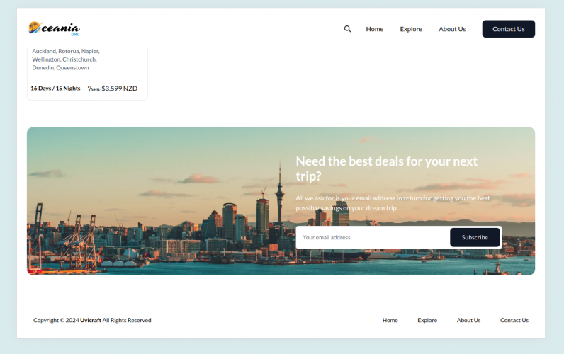 Oceania DMC - Leading New Zealand Travel DMC screenshot 4