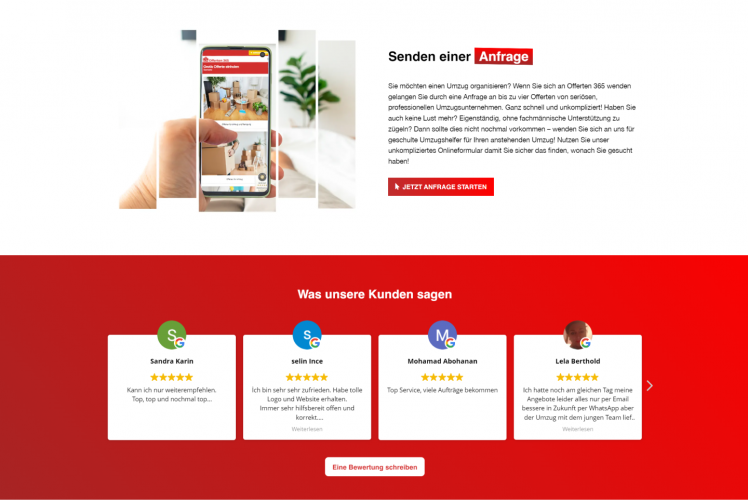 Offerten-365 screenshot 1