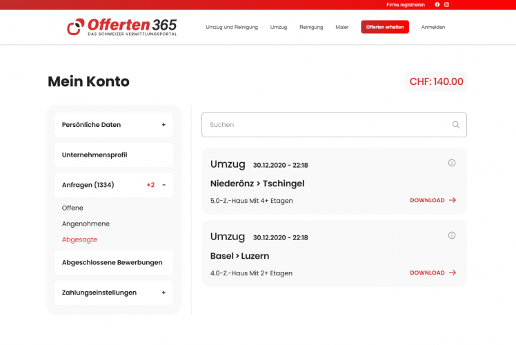 Offerten-365 screenshot 4