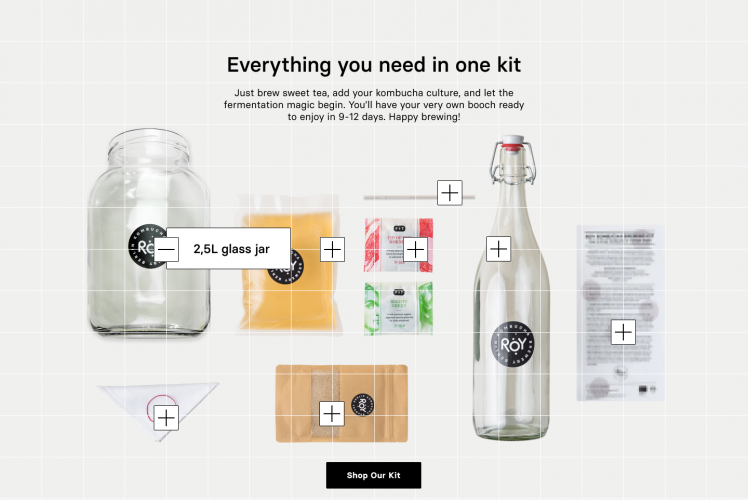 Kombucha brewing kit screenshot 4