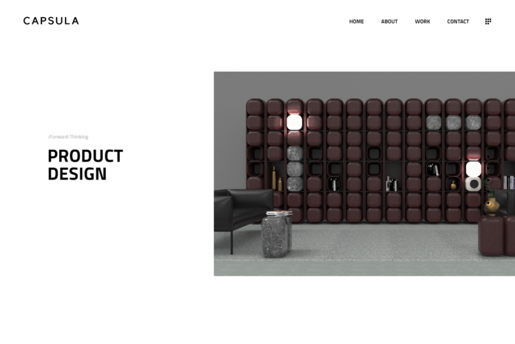 Capsula-design screenshot 2