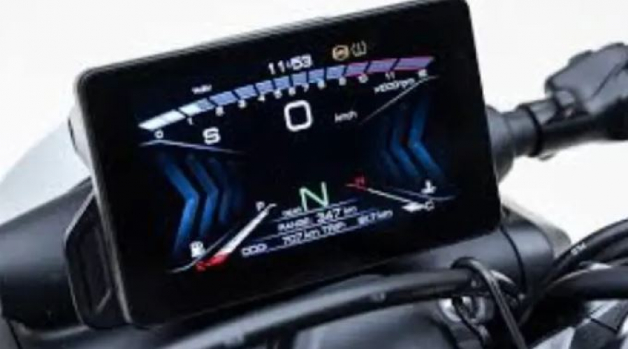 Electric Bike Instrument Cluster for a Two-Wheeler EV Company screenshot 1