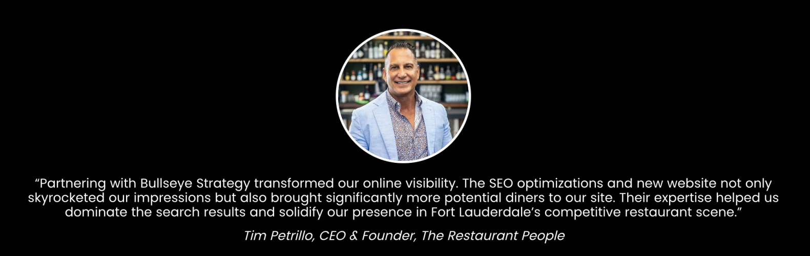 From Clicks to Cuisine: How Bullseye Strategy Amplified Boatyard’s Search Visibility screenshot 1